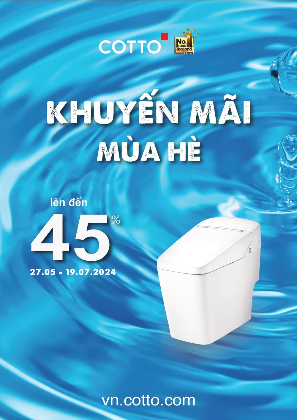 Thiết bị vệ sinh COTTO Khuyến mãi mùa hè 2024 /Page 1